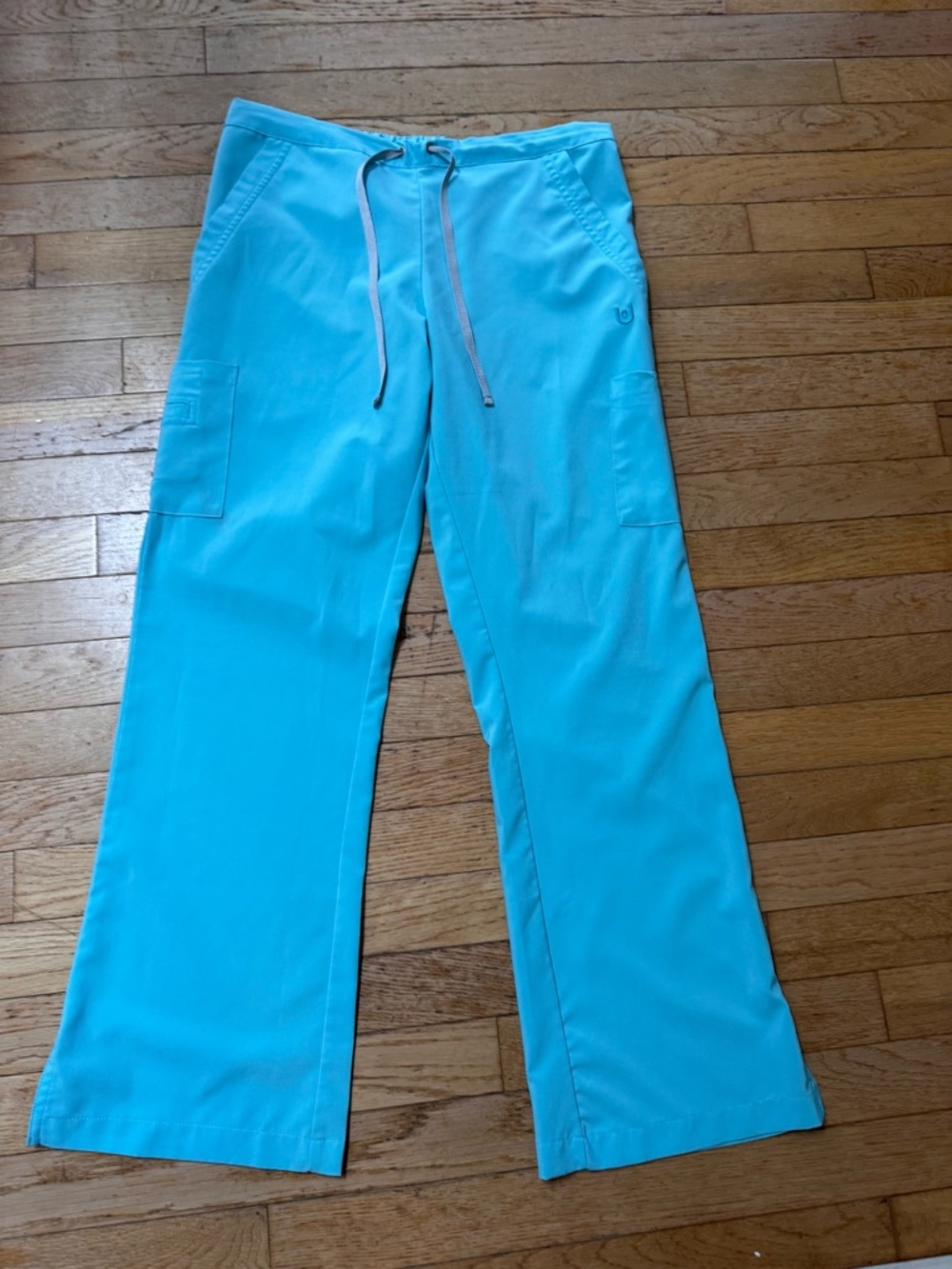 Urbane Women's Scrub Pants in Turquoise